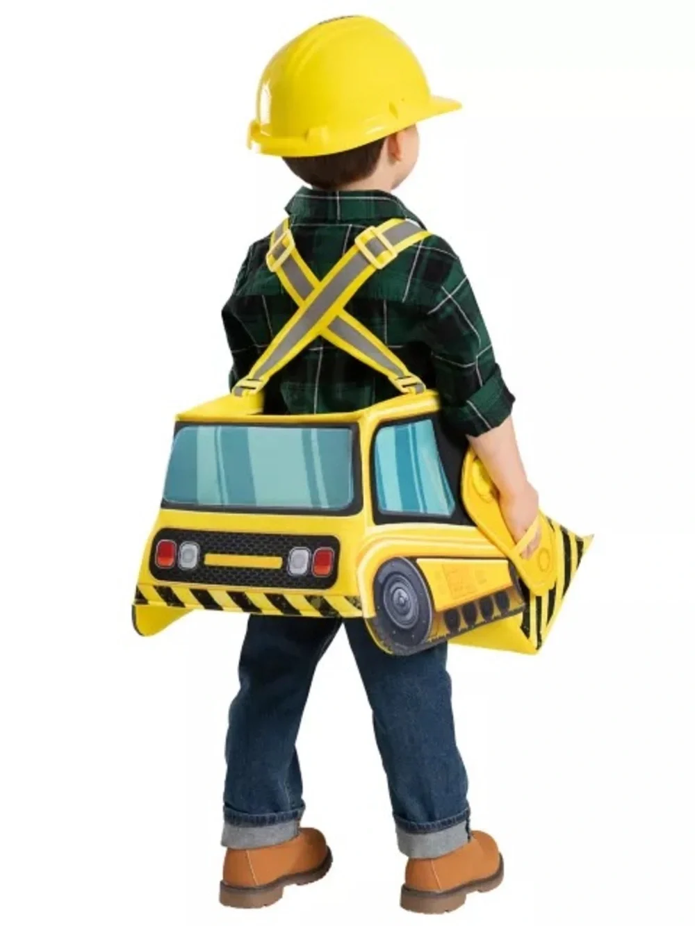Toddler Ride-Along Bulldozer Costume